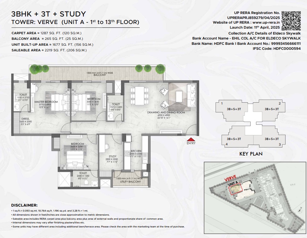 Floor Plan (Tower A)
